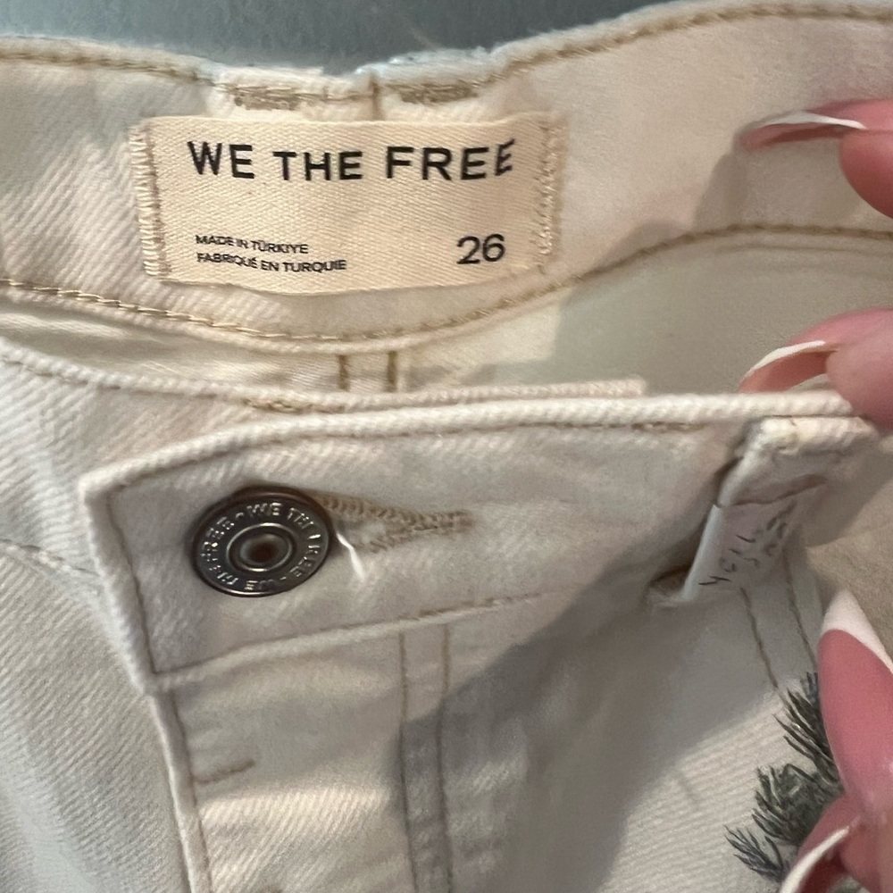 Free People We The Free Good Luck Printed Barrel
Jeans, Sz 26 NWT - Picture 6 of 8